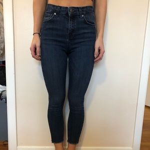 Top shop dark wash jeans